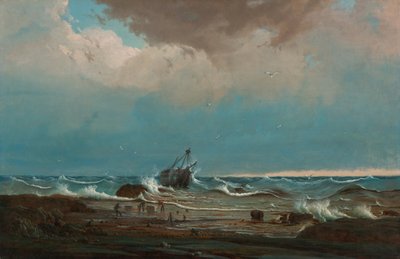 The Wreck of George the Third by Knut Bull